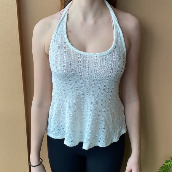 White halter top - Picture 3 of 3